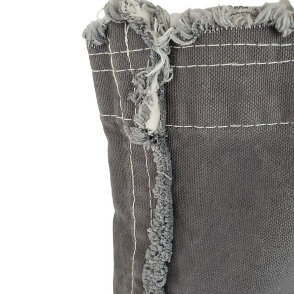 THREE CROWS Café & Coffee House MN Satchel Bag Tote Distressed Graphic Canvas - Picture 4 of 7